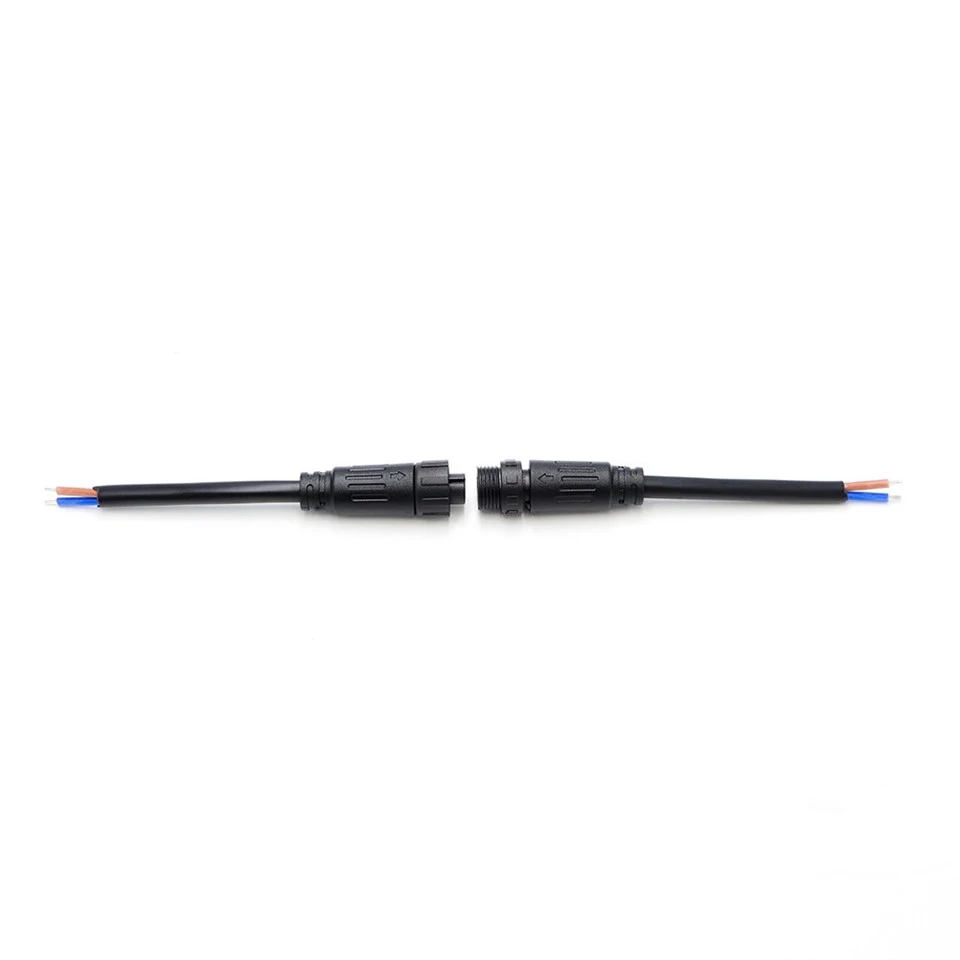 m12 3 pin waterproof connector plug